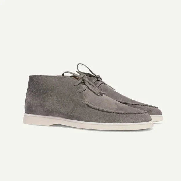 Scarpe in Suede con Lacci